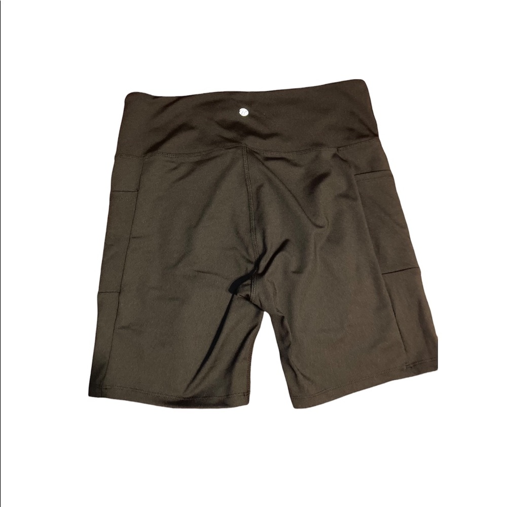 Black biker shorts